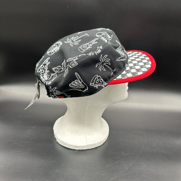 Vans Stranger Things Sketch Pill Box Hat Cap Limited Edition OS Lenticular Patch - Picture 3 of 12